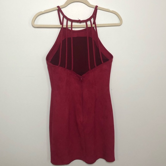 Urban Outfitters Suede Cocktail Dress - Picture 4 of 6